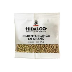Pimienta blanca en grano