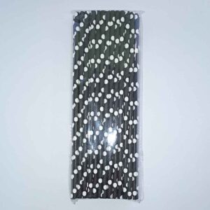 PAJITA DE PAPEL FANTASIA 240 X 6MM X 50UD