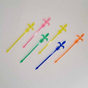 PINCHO FLOR DE LIS 10CM X 50 unidades